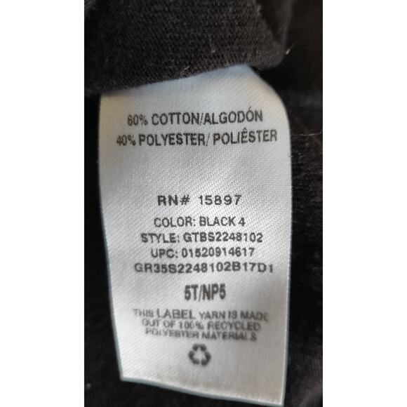 Garanimals Black Tshirt Size 5T Race Cars Boys - Picture 7 of 8